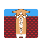 犬（コーギー）のスタンプ（個別スタンプ：2）
