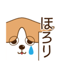 犬（コーギー）のスタンプ（個別スタンプ：6）