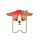 犬（コーギー）のスタンプ（個別スタンプ：9）