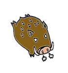 きままにあにまるず2（個別スタンプ：17）