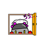フロントのキューちゃん（個別スタンプ：4）