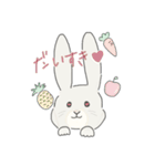 ネザーランドドワーフのこむぎくん（個別スタンプ：21）