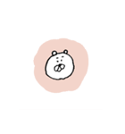 かけぬけるくま（個別スタンプ：2）