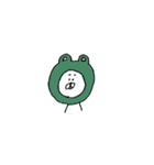かけぬけるくま（個別スタンプ：3）