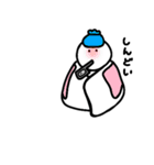 しろいやつのスタンプ その1（個別スタンプ：25）