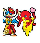 さん君＆舞子ちゃん 神港園 舞子編（個別スタンプ：8）