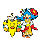 さん君＆舞子ちゃん 神港園 舞子編（個別スタンプ：15）