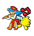 さん君＆舞子ちゃん 神港園 舞子編（個別スタンプ：23）