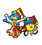 さん君＆舞子ちゃん 神港園 舞子編（個別スタンプ：32）