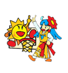 さん君＆舞子ちゃん 神港園 舞子編（個別スタンプ：35）