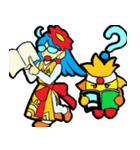 さん君＆舞子ちゃん 神港園 舞子編（個別スタンプ：38）