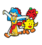 さん君＆舞子ちゃん 神港園 舞子編（個別スタンプ：40）