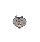 ねこたち すずとこてつ（個別スタンプ：22）