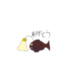 アジッチ＆海のなかま（個別スタンプ：4）