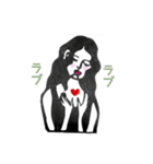 カラフル切り絵スタンプ（個別スタンプ：3）