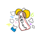 ティッシュ先生（個別スタンプ：40）