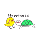 かめとぴよこ（個別スタンプ：6）