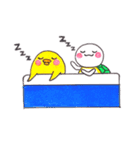 かめとぴよこ（個別スタンプ：13）