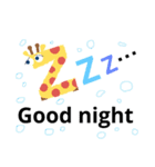 ミライクル English greetings！！（個別スタンプ：3）