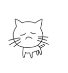 かわいいねこの日常で使えるスタンプ（個別スタンプ：11）