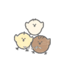 ひよこのベビースタンプ（個別スタンプ：38）