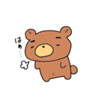 まゆげがかわいい 森のくまさん（個別スタンプ：23）