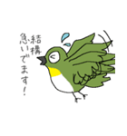 すごくメジロ（個別スタンプ：18）