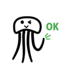 くらげす！クイックリアクション スタンプ（個別スタンプ：4）