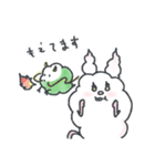 ふわふわのパンダと仲間達2（個別スタンプ：30）