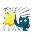 割と丁寧な言葉遣いのヤマねこさん（個別スタンプ：27）