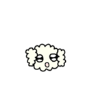 白くてフワフワの犬（個別スタンプ：33）