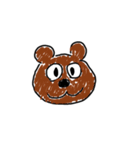 動物と変な絵（個別スタンプ：3）