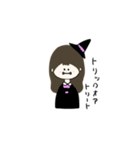 ピンクの鼻の女の子（個別スタンプ：13）