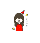 ピンクの鼻の女の子（個別スタンプ：16）