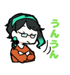 魔法使いのアンジュちゃん（個別スタンプ：4）
