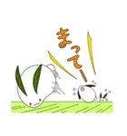 もちもちゆきうさぎ（個別スタンプ：13）