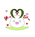 もちもちゆきうさぎ（個別スタンプ：35）