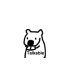 アニマルステッカー（個別スタンプ：8）