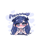 推しに心情をかき乱されるオタク（個別スタンプ：2）