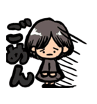 ふんわりカラフルガール (part1)（個別スタンプ：3）