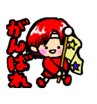 ふんわりカラフルガール (part1)（個別スタンプ：7）