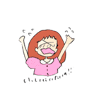 おんなのこ《きみにゾッコン編》（個別スタンプ：18）