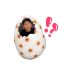 かわいいらいちゃんスタンプ（個別スタンプ：6）