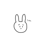 なんな の うさぎ 2（個別スタンプ：3）
