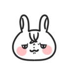 前髪ぷりてぃーうさたん（個別スタンプ：2）