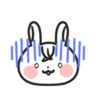 前髪ぷりてぃーうさたん（個別スタンプ：3）