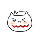 チークにゃん子さん達（個別スタンプ：4）