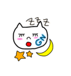 チークにゃん子さん達（個別スタンプ：10）