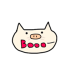 チークにゃん子さん達（個別スタンプ：13）