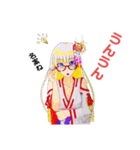 頑張る巫女お姉さん2（個別スタンプ：3）